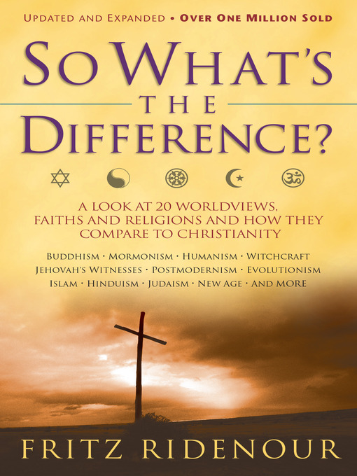 Title details for So What's the Difference by Fritz Ridenour - Available